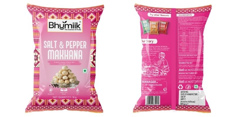 Salt and Pepper Makhana